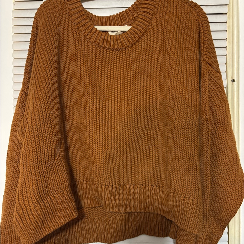 Tradlands Warm Tan Knit Sweater